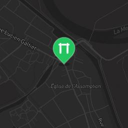 Map showing where Public gym park - Laneuveville-devant-Nancy - Calisthenics workout is
