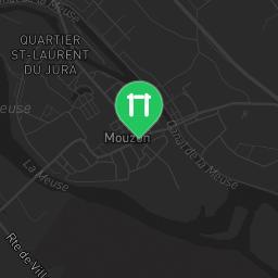 Map showing where Street Workout Mouzon is