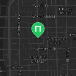 Map showing where Chicago - Outdoor Fitness Station - Marquette Park and Fishing Spot is