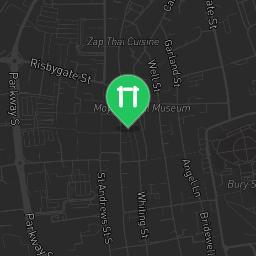 Map showing where Bodyweight gym - Bury St Edmunds - Calisthenics workout is