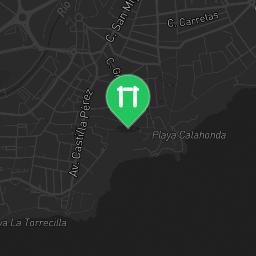 Map showing where Outdoor Fitness Nerja is