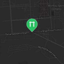 Map showing where Lermontov - Street Workout Park - Кинотеатр Мир is