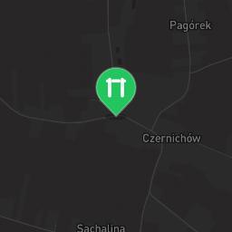 Map showing where Outdoor fitness - Czernichów - Calisthenics workout is
