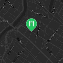 Map showing where Parque Street Workout Plaza San Martin is