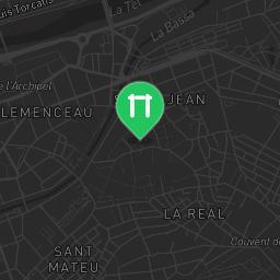 Map showing where Perpignan - Outdoor Gym - Parc Maillol is