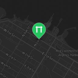 Map showing where Port Angeles - Calisthenics Park - Erickson Playfield is