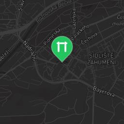 Map showing where Bodyweight Training Rožnov pod Radhoštěm is
