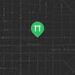 Map showing where Belleville - Fitness Trail - Laderman Park is