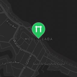 Map showing where Mooloolaba Southern Calisthenics Park is
