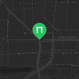 Map showing where Berlin - Calisthenics Equipment - Turnbar - Volkspark Wilmersdorf is