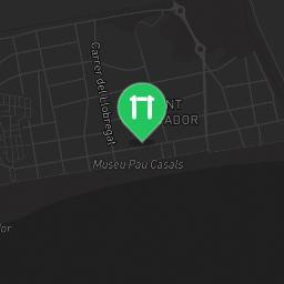 Map showing where Outdoor Gym El Vendrell is