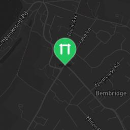 Map showing where Outdoor Gym - Bembridge is