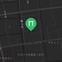 Map showing where Outdoor Fitness Suzhou is
