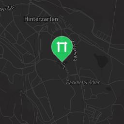 Map showing where Calisthenics-Park Hinterzarten is