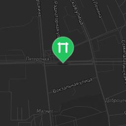 Map showing where Iskitim - Street Workout Park - Микрорайон Южный is