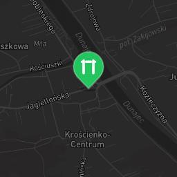 Map showing where Bodyweight fitness - Krościenko nad Dunajcem - Calisthenics workout is