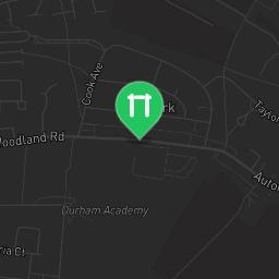 Map showing where Bodyweight workout - Durham - Calisthenics workout is