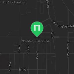 Map showing where Bodyweight workout - St. Paul Park - Calisthenics workout is