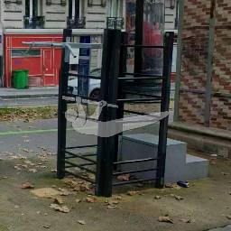Calisthenics spot Paris 11 - Aire de fitness en accès libre