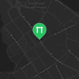 Map showing where Outdoor Fitness Sastamala is