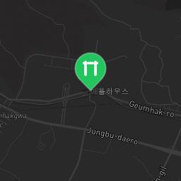 Map showing where Bodyweight gym - Yongin-si - Calisthenics workout is