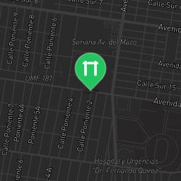 Map showing where Bodyweight gym - Xico - - Calisthenics workout is