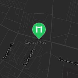 Map showing where Sredneuralsk - Calisthenics Park - Гостиница Центральная is