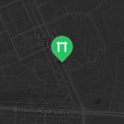 Map showing where Outdoor fitness training - Krasnogorsk - Calisthenics workout is