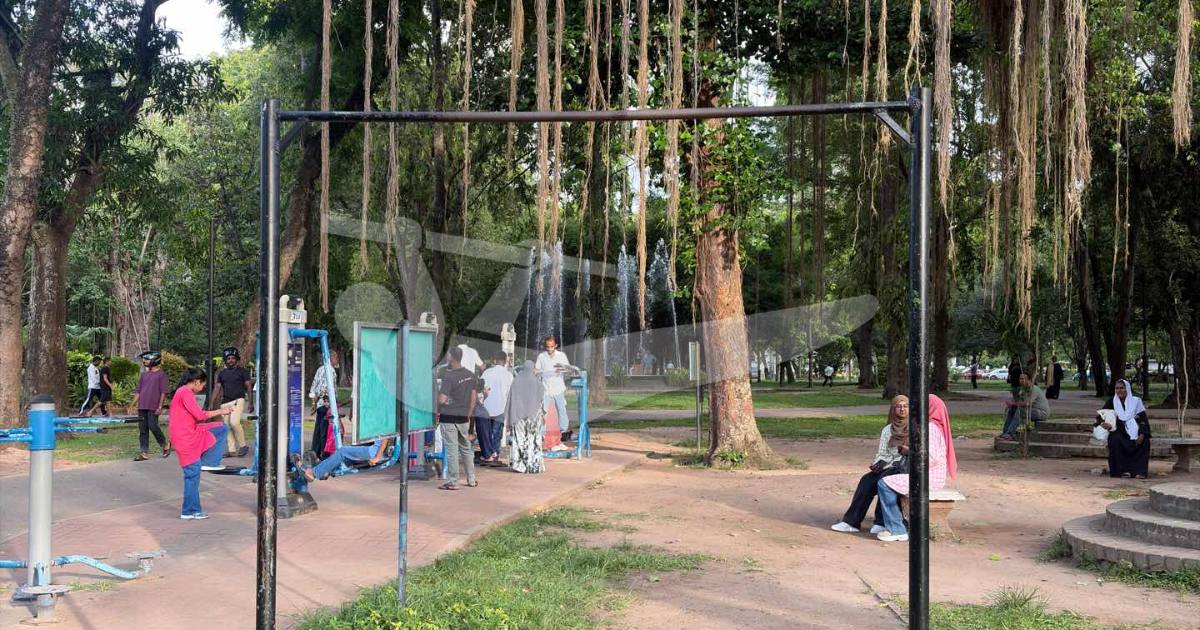 Viharamahadevi Park — an outdoor calisthenics spot in Sri Lanka