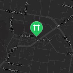 Map showing where Outdoor fitness training - Sydney - Calisthenics workout is