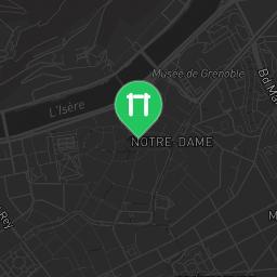 Map showing where Grenoble - Street Workout Park - Lappset is