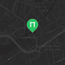 Map showing where Hertford - Outdoor Gym - Hartham Common is