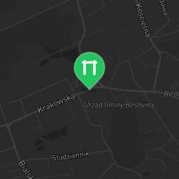 Map showing where Outdoor Fitness Ulica Malinowa 6 is
