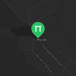 Map showing where Mayak - Street Workout Park is