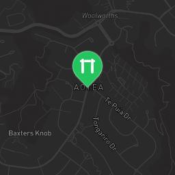 Map showing where Outdoor Fitness Aotea is