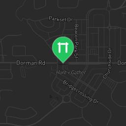 Map showing where Public gym park - Lithia -  - Calisthenics workout is