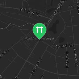 Map showing where Hoppegarten Calisthenics Anlage is