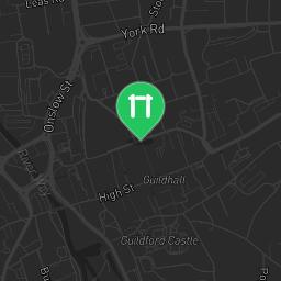 Map showing where Stoke Park Guildford is
