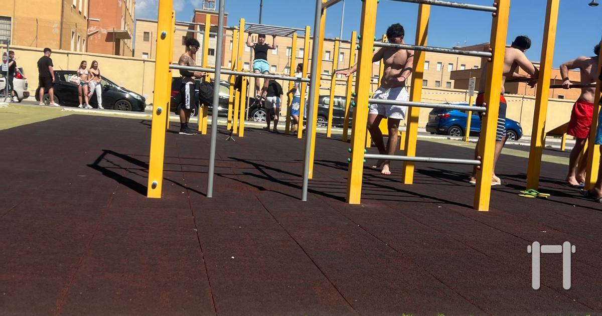 Outdoor Gym Anzio — outdoor calisthenics spot in Rome