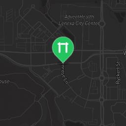 Map showing where Outdoor Calisthenics Park - Lenexa, Ks is