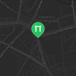 Map showing where Kaliningrad - Aire de Fitness - Вестер is