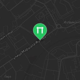 Map showing where Naro-Fominsk - Outdoor Gym - Улица Шибанкова is