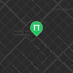 Map showing where Bodyweight fitness - Resistencia - Calisthenics workout is