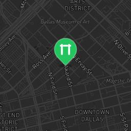 Map showing where Outdoor Gym Germany Park Dallas is