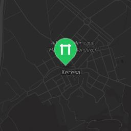 Map showing where Carrer Xeraco Parque Calistenia is