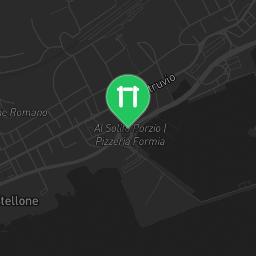 Map showing where Outdoor Fitness Formia is