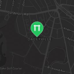 Map showing where Sydney (Daceyville) - Outdoor Gym - Rowland Park is