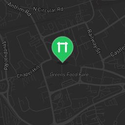 Map showing where Bodyweight training - Lisburn - Calisthenics workout is