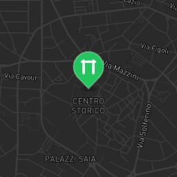 Map showing where Outdoor gym Oristano is