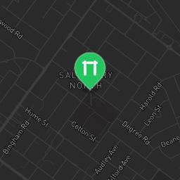 Map showing where Outdoor gym - Adelaide - Calisthenics workout is